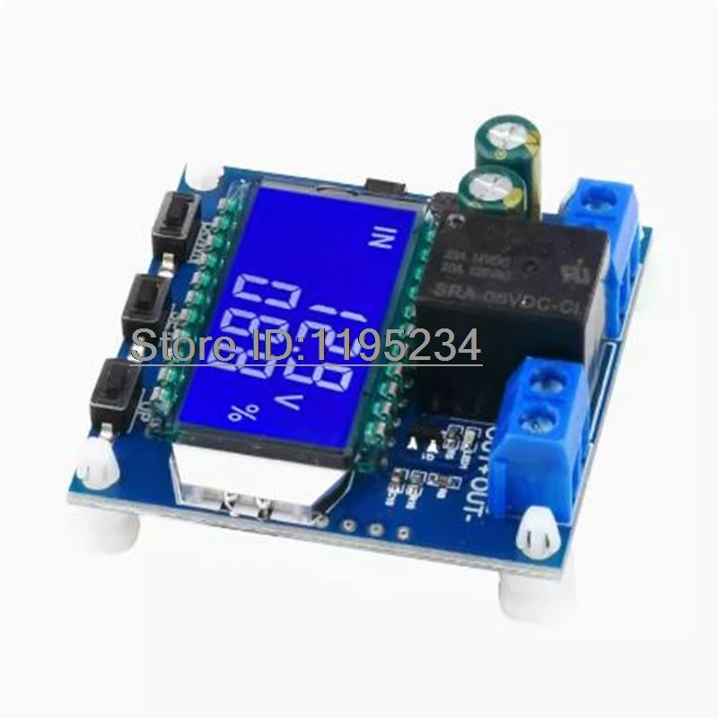 Lithium/Lead-acid Battery Charger Discharge Control Module LCD Display Undervoltage Overcharge Protector Board XY-CD60L DC 6-60V