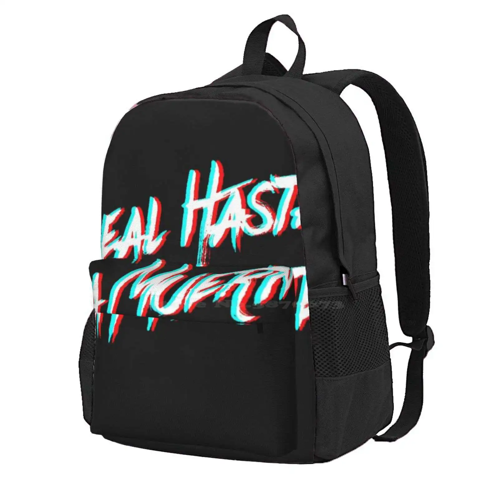 Anuel Real To Death Hot Sale Schoolbag Backpack Fashion Bags Anuel Real Until Death Trap Bad Bunny Karol G Ozuna