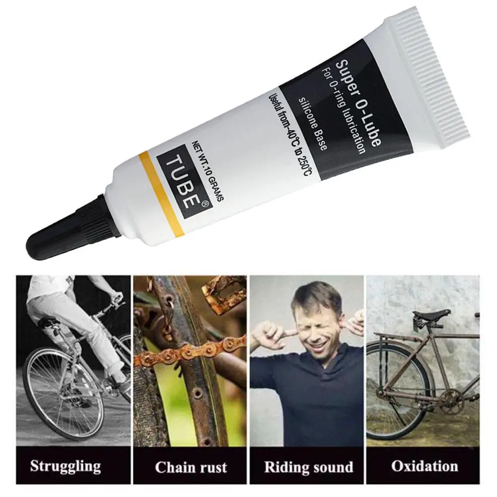 Lubricante de grasa de silicona 6504, Hardware de mejora para el hogar, resistente al agua, súper lubricante O de calidad alimentaria, lubricación para máquina de café