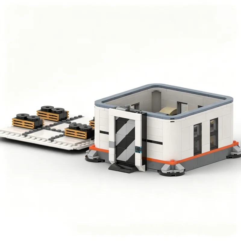 

Набор строительных блоков MOC «Модуль-гнездовище» (363 детали) — космическая модель для сборки, подарок, креативный коллекционный предмет, декор для дома и офиса, премиум-класс для взрослых и детей