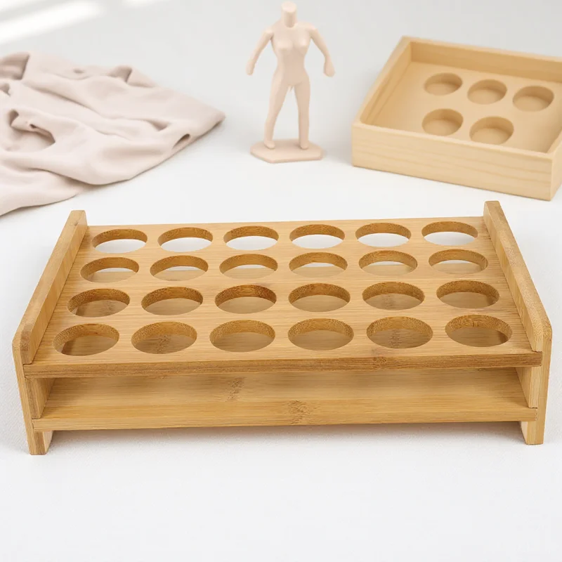 

Wooden Shot Glasses Holder Tray Wine Glass Display Rack Bar Supplies Multi-Slots Cup Server Storage Rack For Home Party Ktv Use