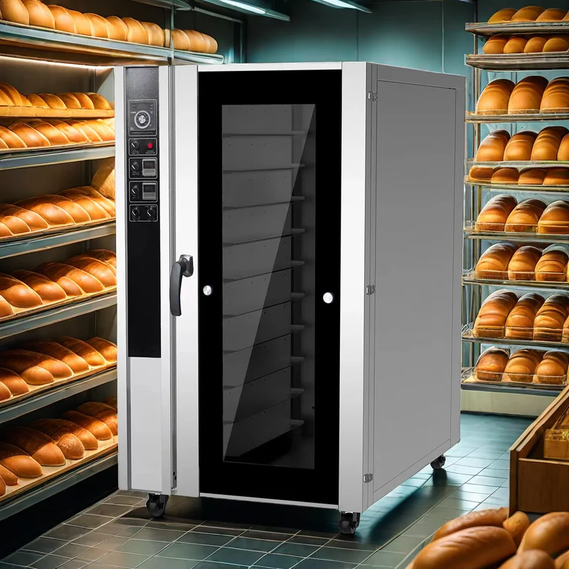 Коммерческая газовая или электрическая конвекционная печь на 10 лотков, машина для выпечки, пекарная машина, конвекционная печь из нержавеющей стали 201 или 304
