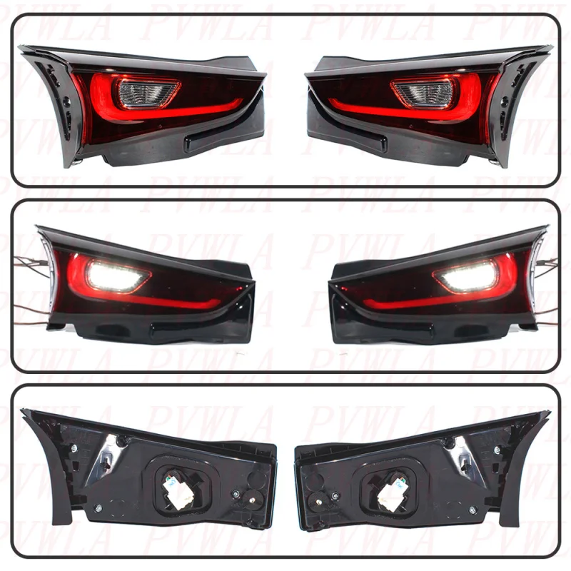 LED Tail Light For Mazda CX-5 2022 2023 2024 US version Car accessories 1 Pair Inner Side Reverse Light Rear Lamp