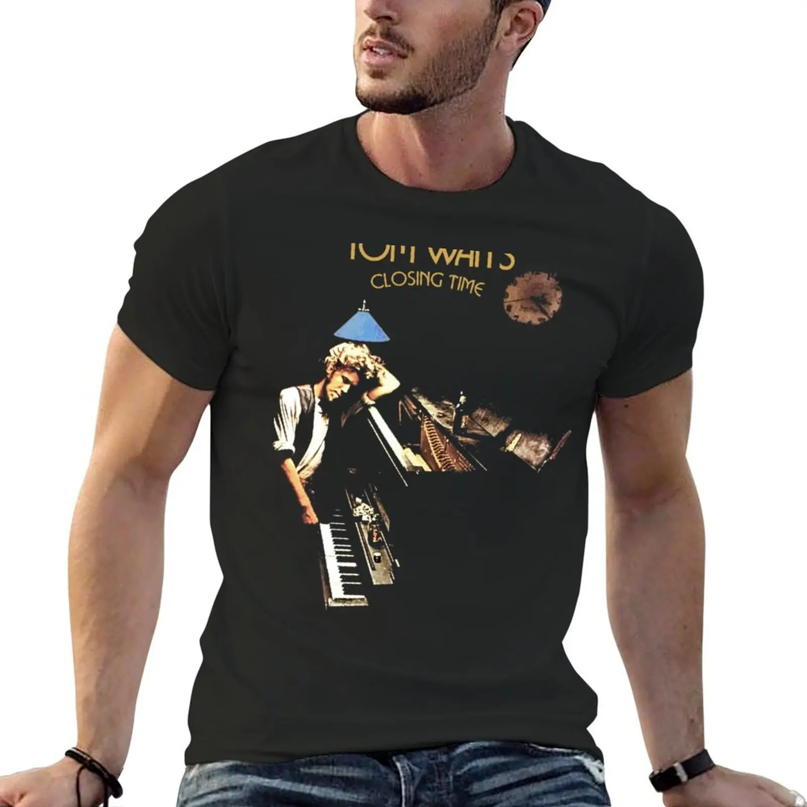 

Tom Waitsss T-Shirt summer top cute tops tops funny t shirts men