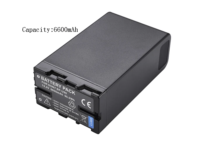 بطارية الكاميرا الرقمية BP-U90 بطارية ليثيوم أيون وPMW-100 XDCAM #4