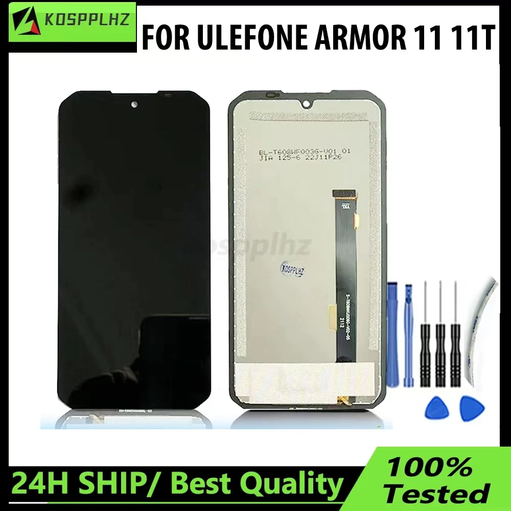 Armor 11 LCD Display Touch Screen Digitizer Assembly LCD For Ulefone Armor 11 11T 5G Display LCD Screen Replacement + tools