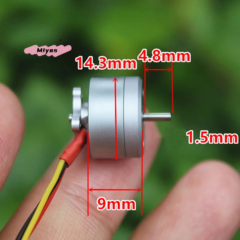 Micro 1104 HM Brushless Motor 4300KV for DIY Mini FPV RC Quadcopter Drone 1-2S Battery Mini Indoor Traversing Machine