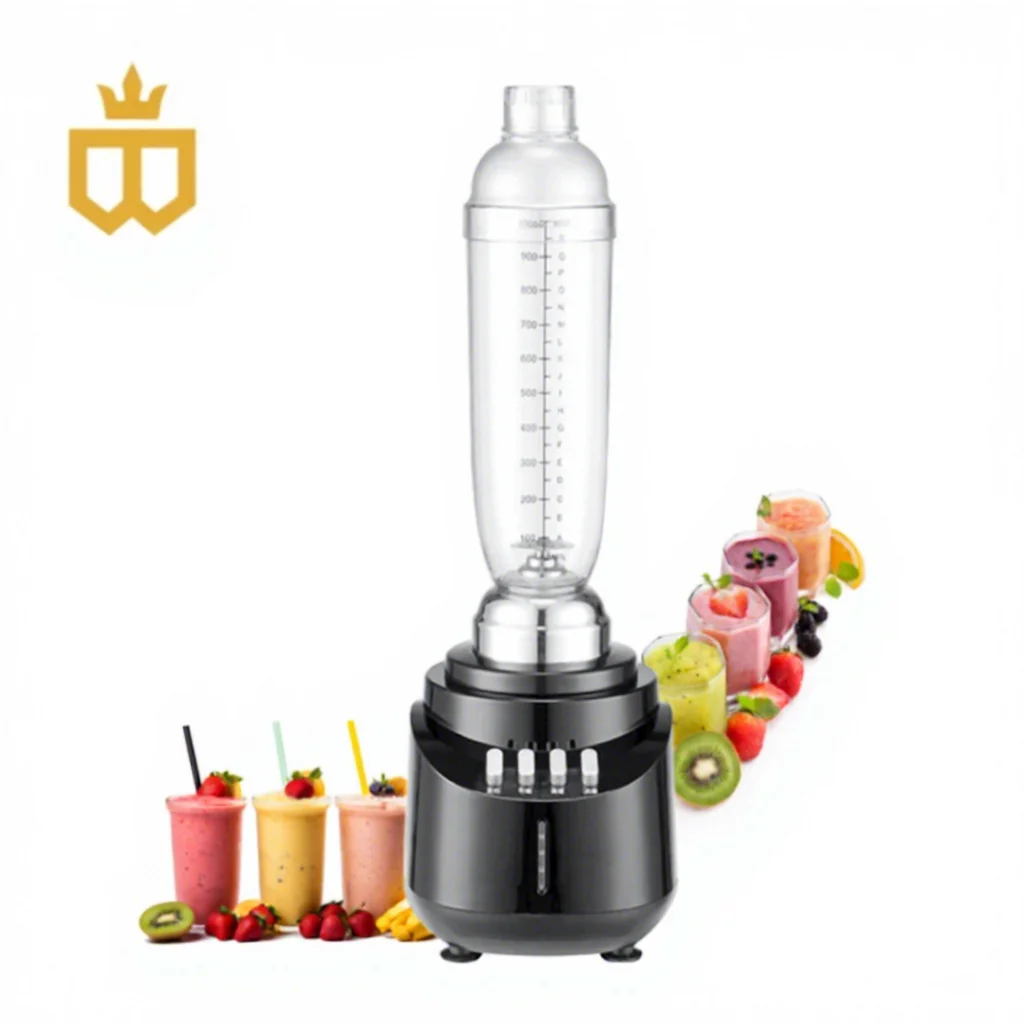 Double Speed Commercial Multifunctional Milk Tea Shaker Machine High Speed Protein Powder Blender Mixer 1000ml Cup