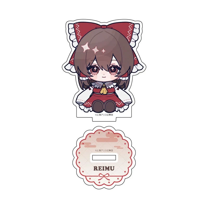Touhou Project Anime Figure MARISA REMILIA FLANDRE Acrylic Stand Model Prop Cute Desk Ornament Keyring Gift