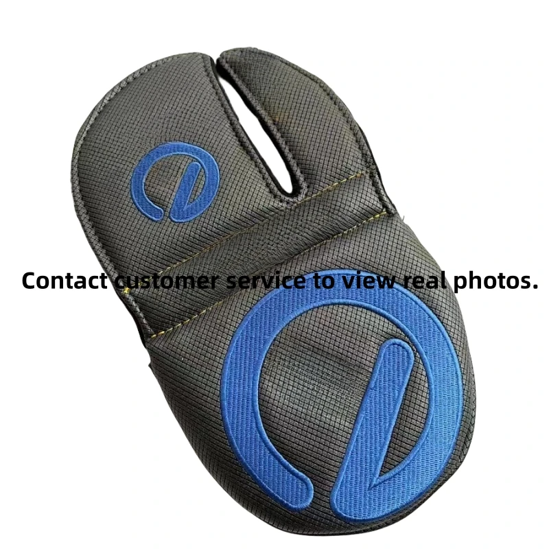 

High-quality PU waterproof, right-hand square and semi-circular push side rods for golf club accessories, blue T and gray cover