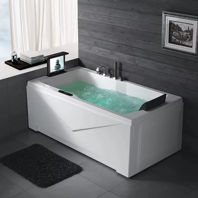 Manufacturer Low Price Spa Bath 1 Popular Bath Hot Sale Acrylic Massage Indoor Spa Bath