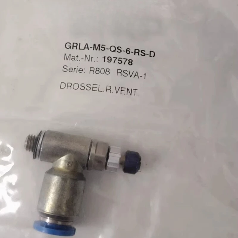 

1 шт. новый разъем GRLA-M5-QS-6-RS-D 197578, в коробке