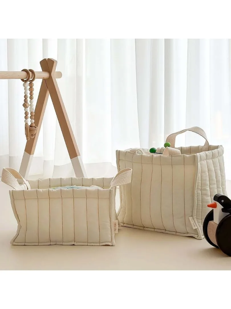 Baby Diaper Bag Kids Caddy Nappy Cart Storage Mummy Maternity Bag for Newborn Diapers Toys Organizers Bedroom Items