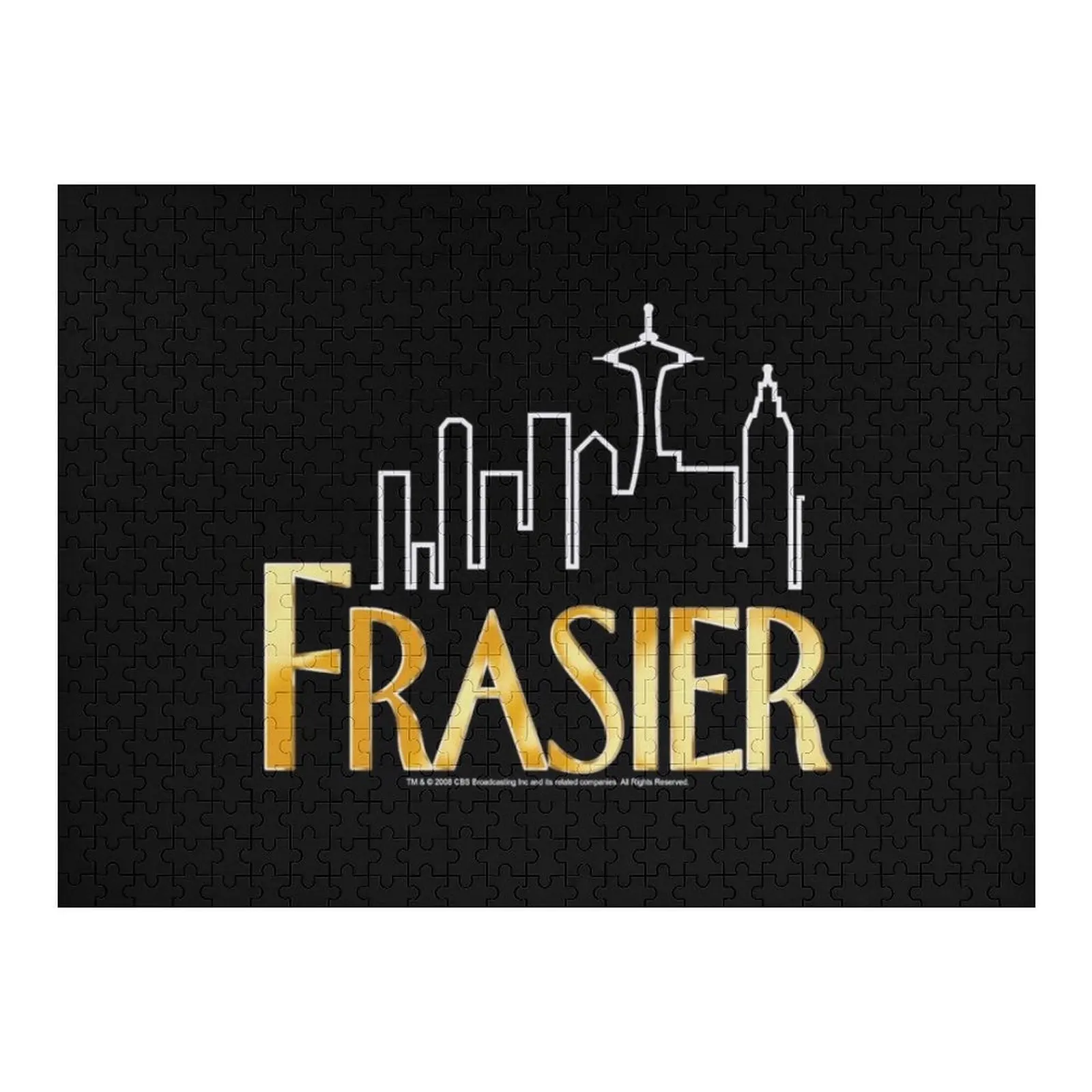 

frasier на белом Пазл Детская игрушка Персонализированные подарки Пазл