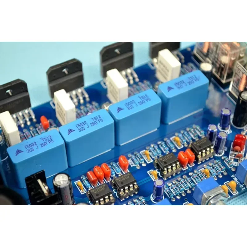 

Плата усилителя с релейной защитой DIY лихорадка LM3886 Плата усилителя сабвуфера 2,1 канала 68 Вт * 2 + 120 Вт