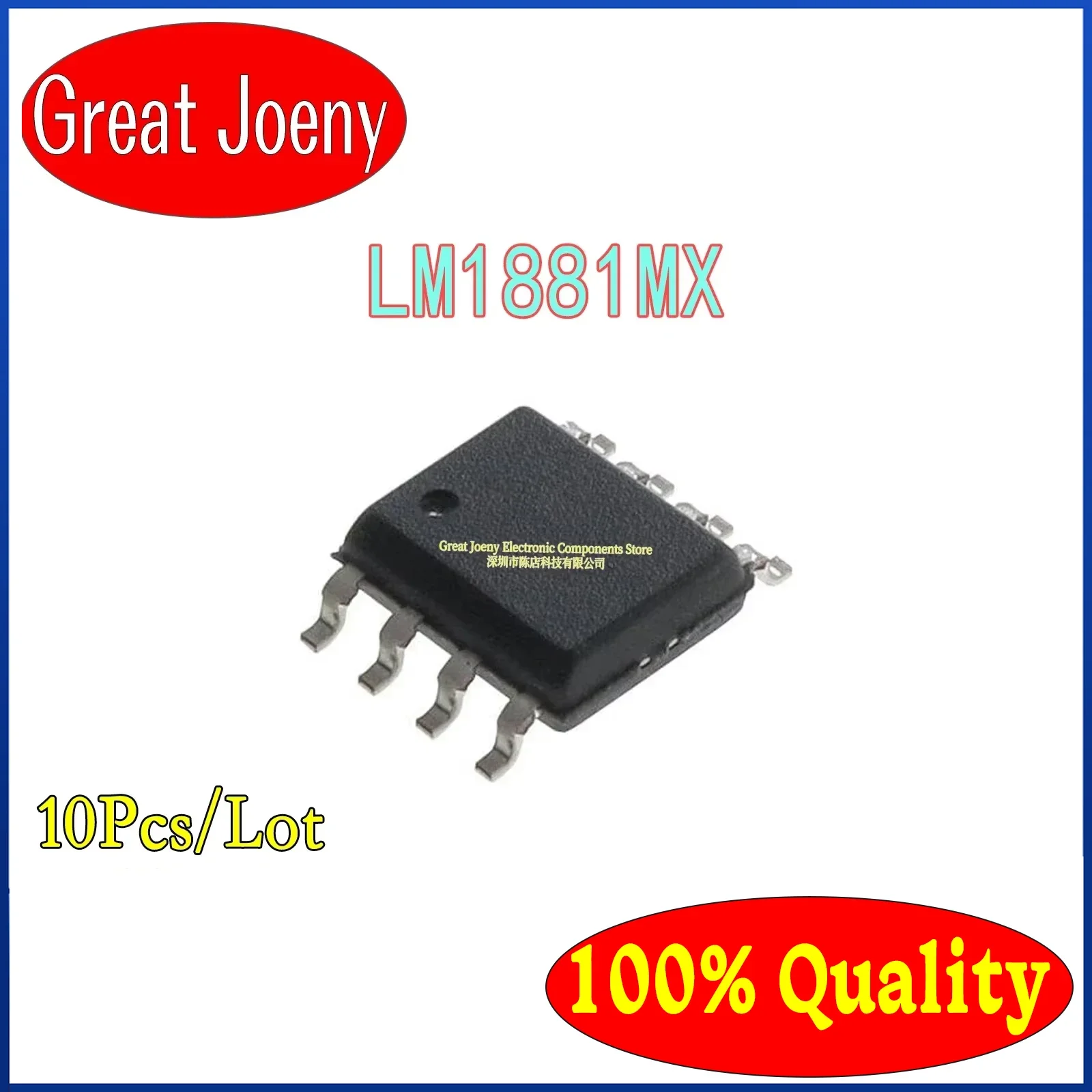 

(10piece)100% New LM1881MX LM1881M LM1881 1881M 1881MX sop-8 Chipset Bulk Best Price Electronic Parts
