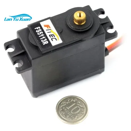 Rc Servo Metal Gear 13kg Servomotor 360 Degree 13kg Servo Motor for Model Airplane RC Car Robot Manipulator/Remote Control Car