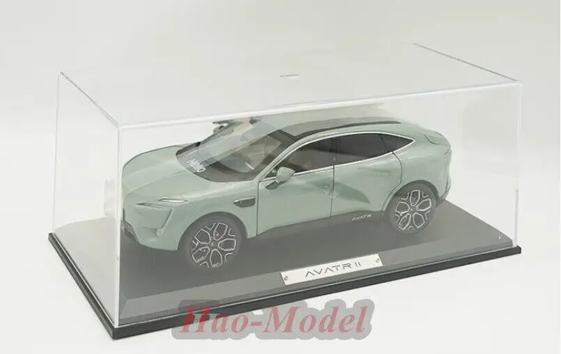 1/18 For AVATR 11 Alloy Diecast Models Car Simulation Kids Toys Boys Birthday Gifts Hobby Display Collection Green/White/Gray