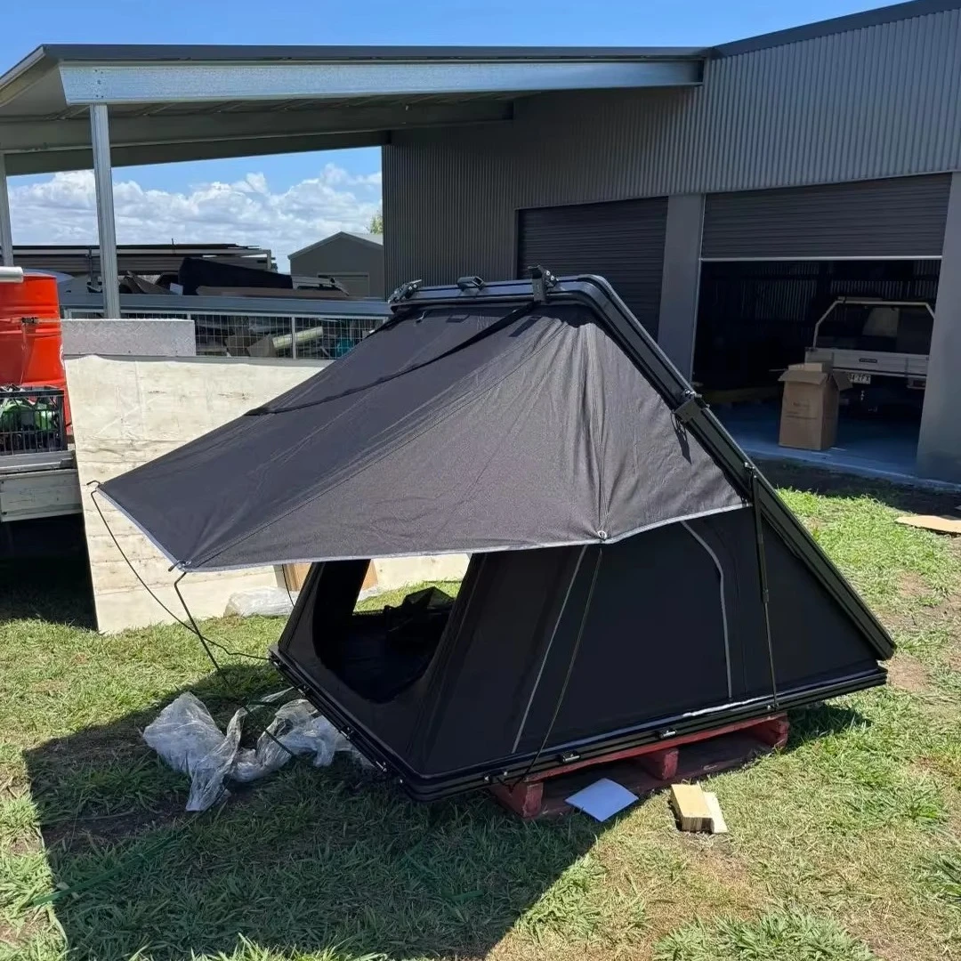 Canvas Triangle Shape Camping Car Roof Top Tent
