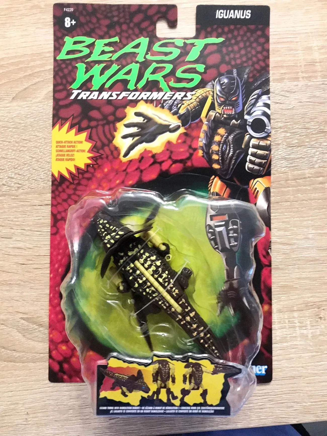 Auf Lager Hasbro Transformation Toys Beast Wars Replica BW Lizard Monster Modell Actionfiguren Junge Geschenk Hobbys Anime Collection