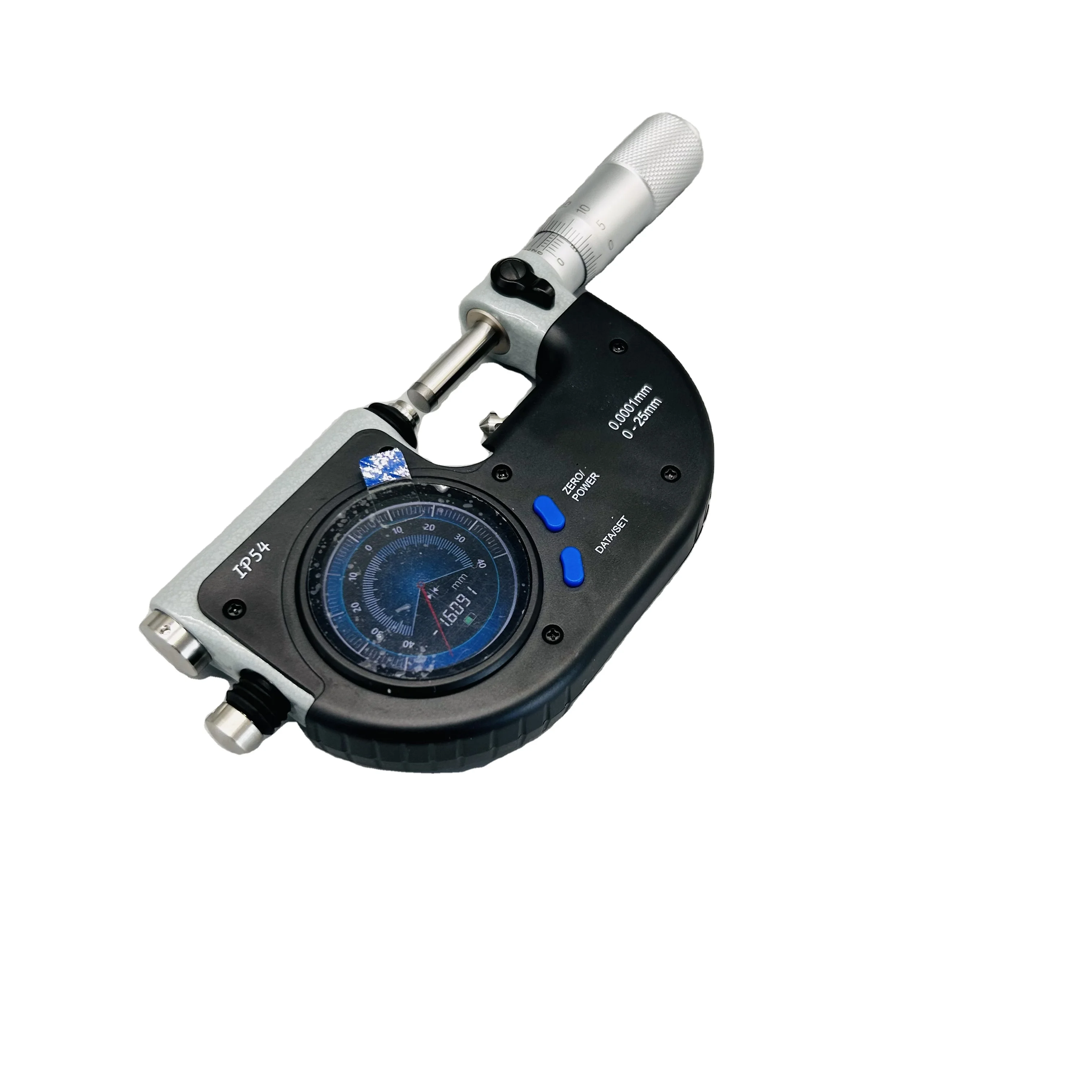 

Цифровой микрометр IP54 с индикацией 0-25ммx0.001, микрометр-уровень, новейший измерительный инструмент