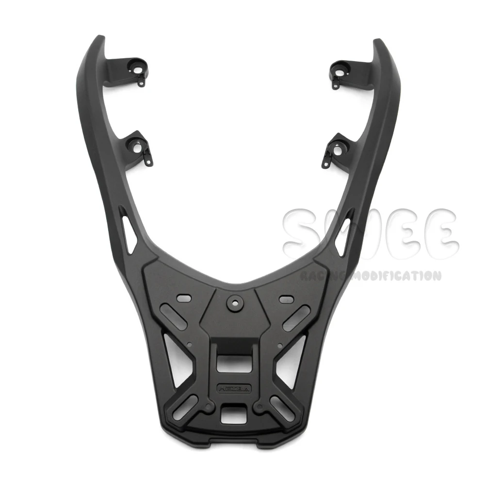 Motorcycle Modified Integrated Aluminum Rear Carrier Rack Pre-Drilled For Tail Box And Backrest Fit Yamaha XMAX300 2017-2025