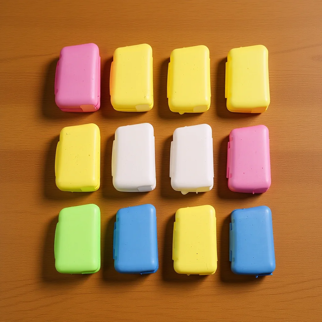 12 قطعة من أغطية رأس فرشاة الأسنان المحمولة مقاومة للغبار والصحة للسفر والتخييم والمشي لمسافات طويلة حافظة واقية للفرشاة خفيفة الوزن