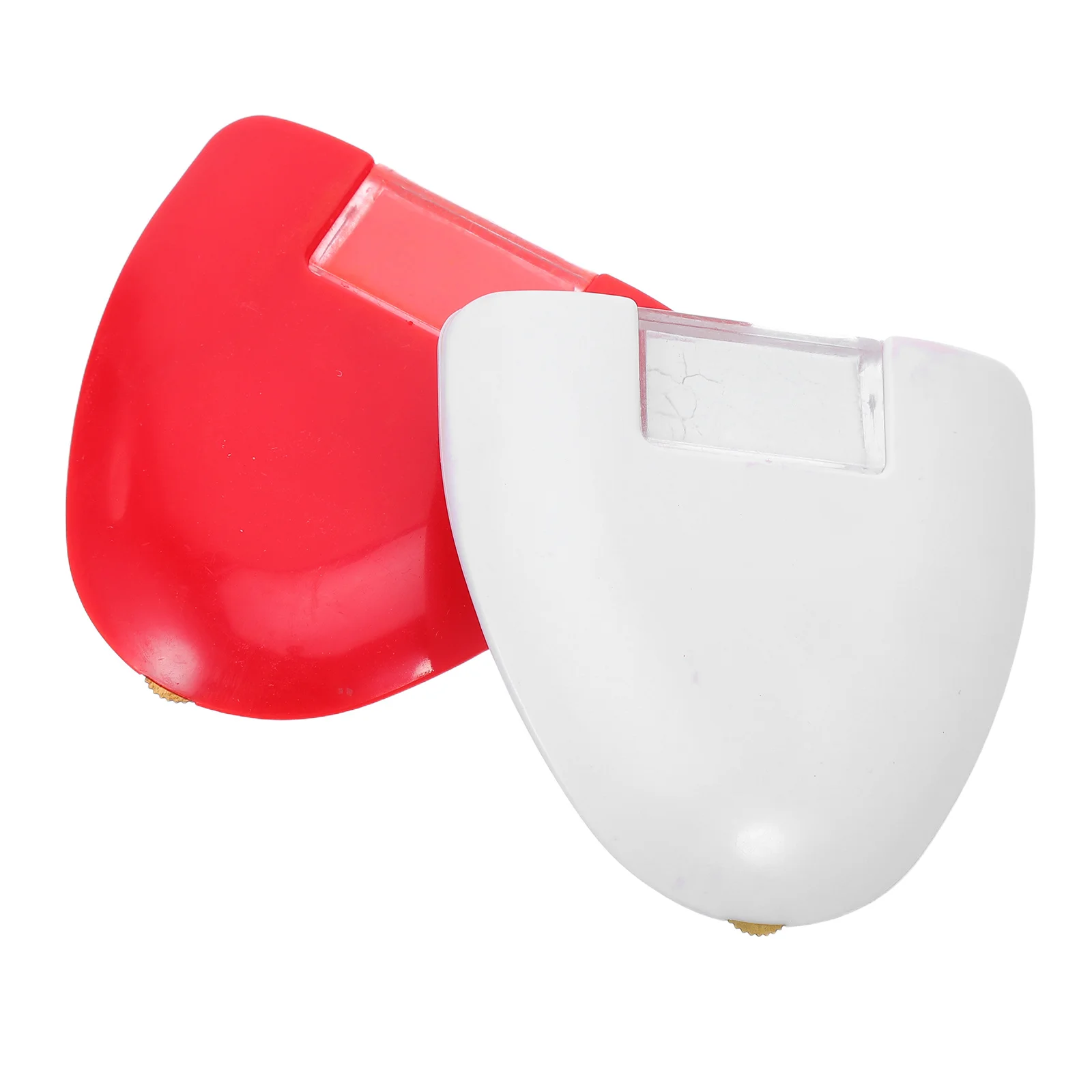 

2pcs Fabric Marking Tool Tailor For Sewing Red White Wheel Chalk Marker Quilting Supplies Sewing Tools Textile