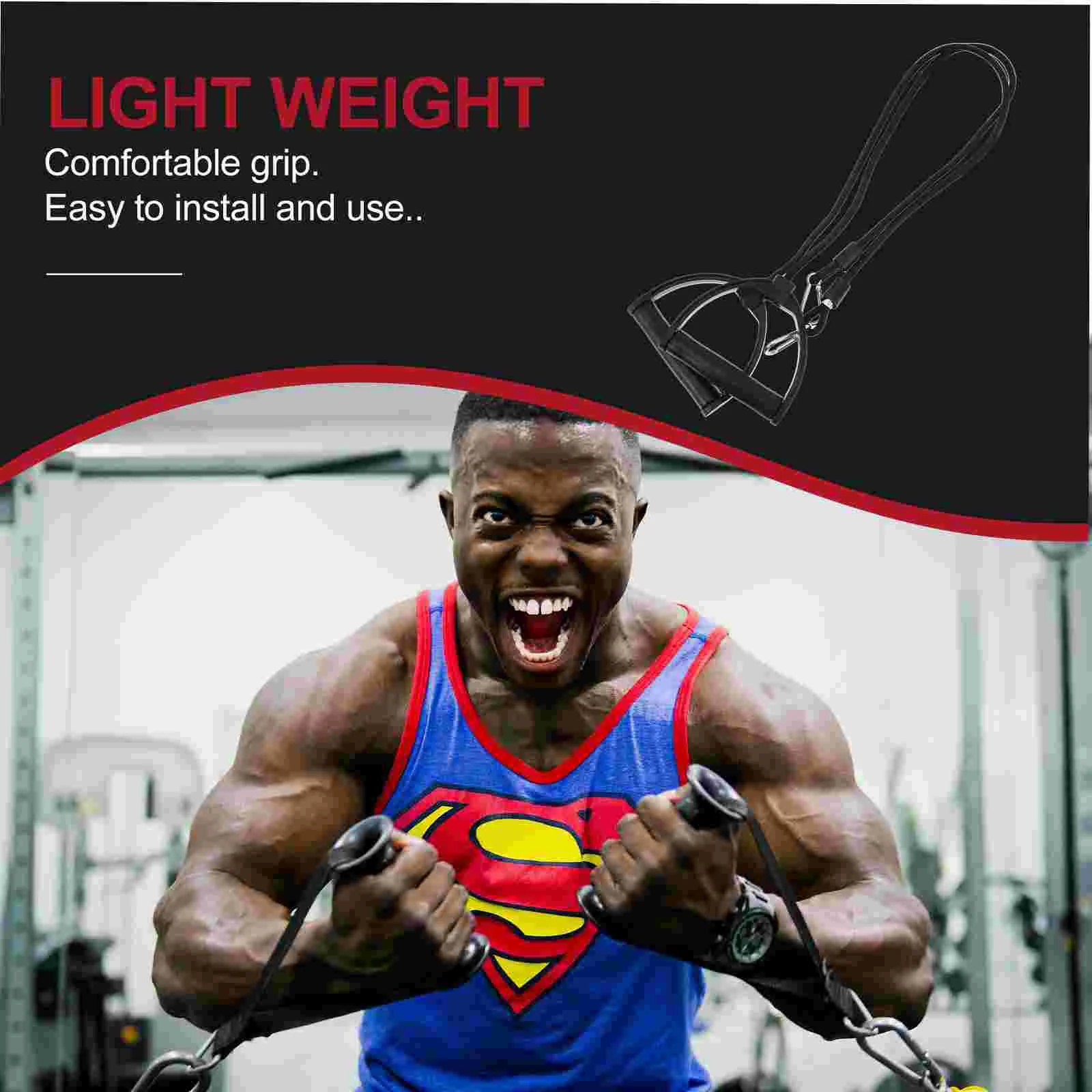 Stepper Resistance Bands Stepper Wave Speed Ball Pull Rope Fitness Equipment Accessories Exercise Hand Grip Rope Expander