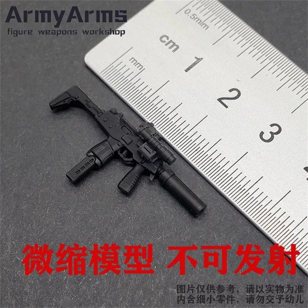 

Little ArmyArms MP9 1/50 Soldier Scene Props 3CM Submachine Gun High Quality Model Toys For Action Figure Body In Stock
