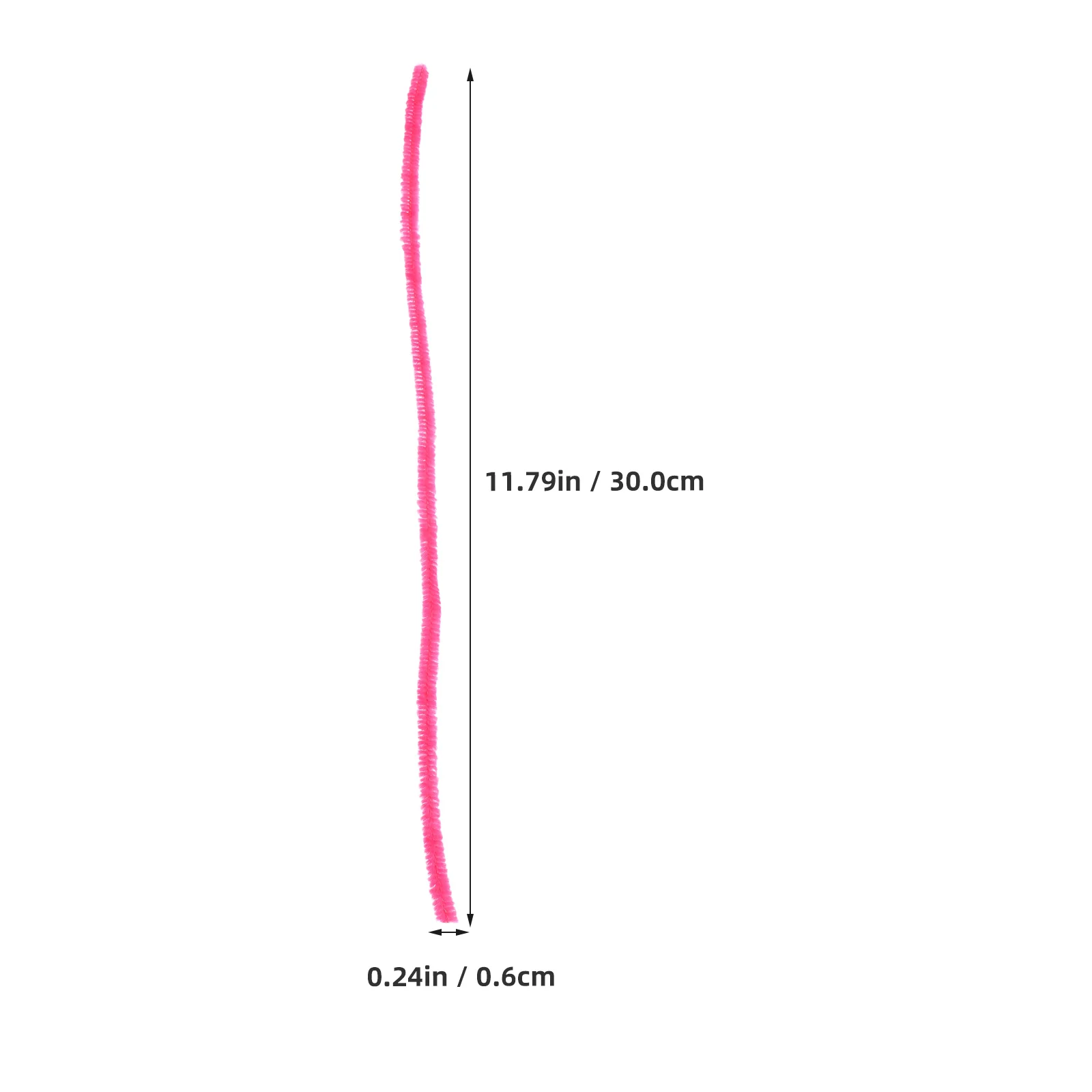 100 قطعة متعدد الألوان الأنابيب الأنظف الشنيل ينبع DIY بها بنفسك المشاريع الحرفية الملونة الملتوية الحرفية لوازم الشنيل ينبع