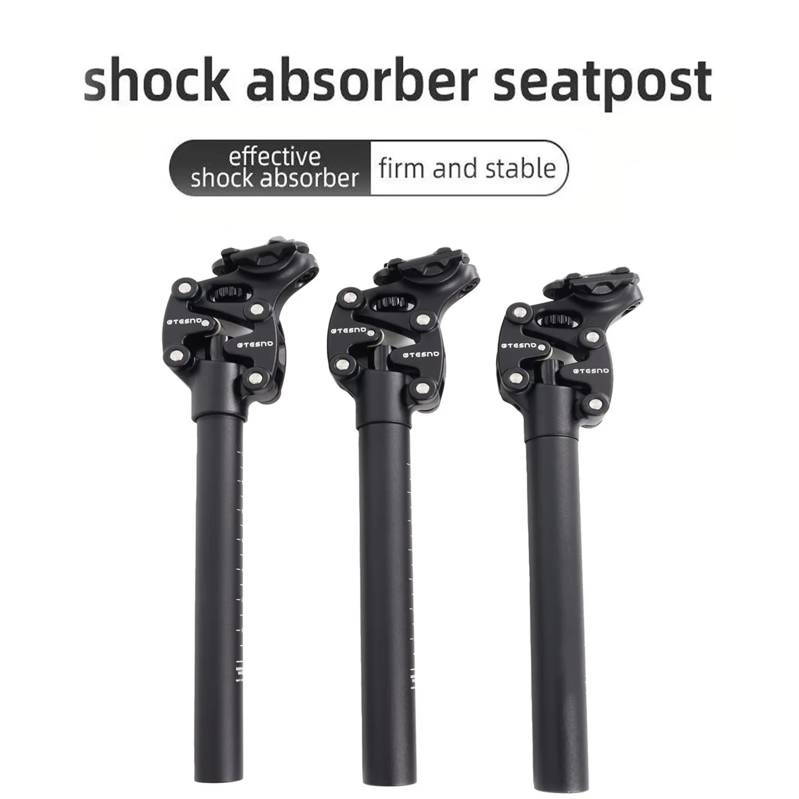AliExpress NONE Bicycle Damping Seatpost With Shock Absorber 27.2/30.9/31.6 MM  For Mountain Bike Mtb Seat Tube Suspension Seat Post 350mm