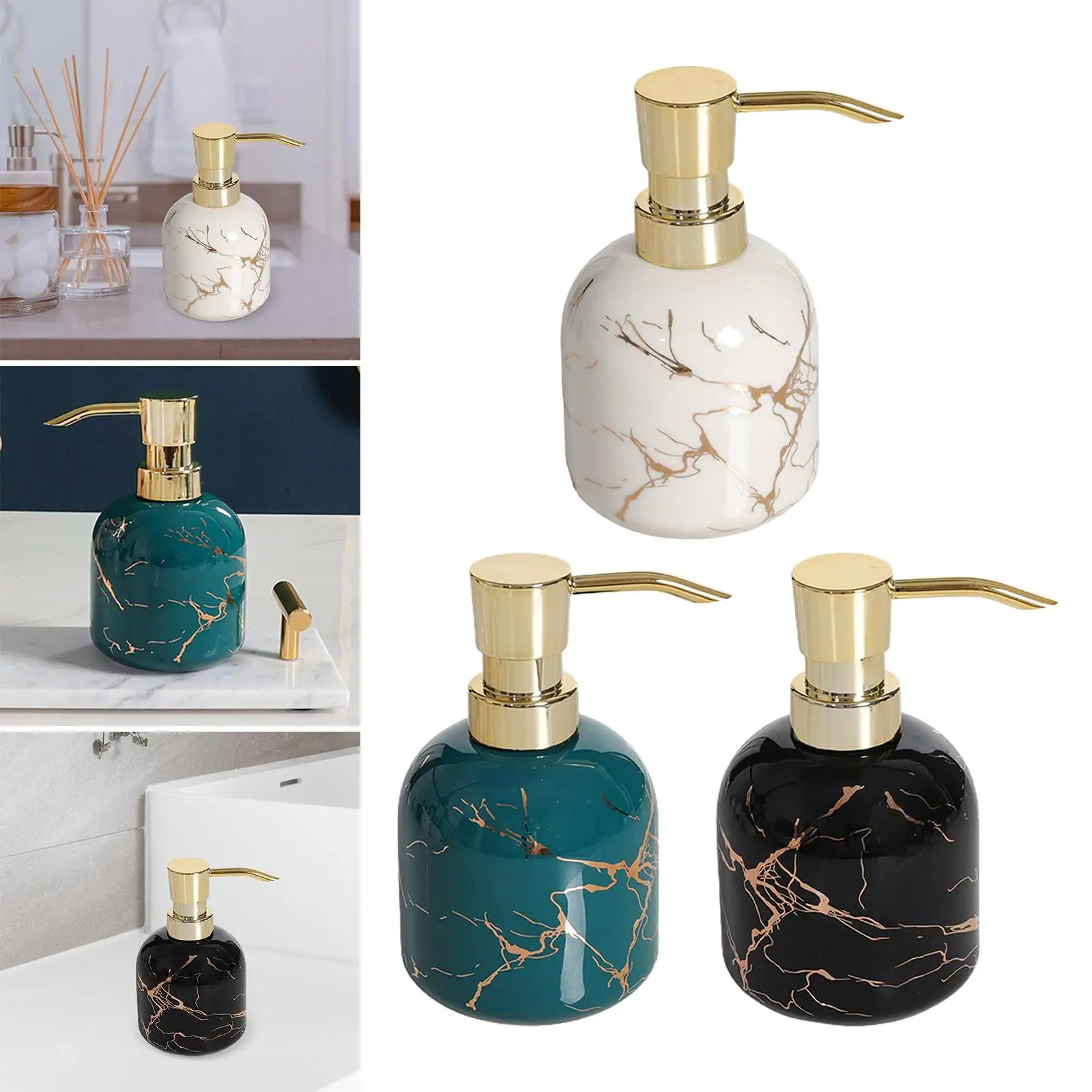 Seifenspender mit Pumpe, nachfüllbare Pumpflaschenbehälter, vielseitig und