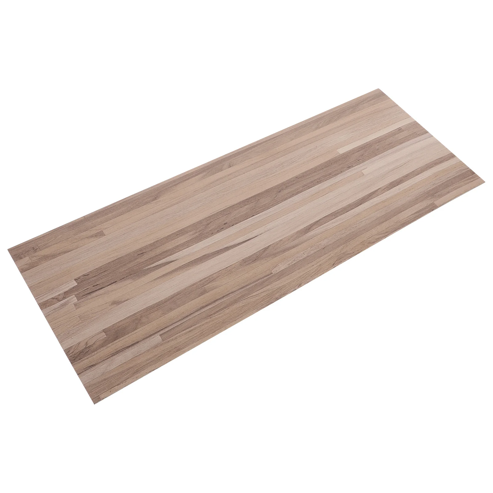 Plancher miniatures en bois à décoller et à coller, bande de bois réaliste auto-adhésive pour accessoires de maison de poupée Ob11, bricolage