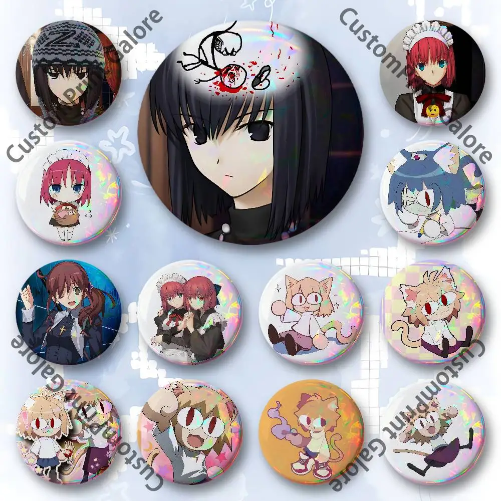 

M-Melty B-Blood Custom Badges 75mm 44mm 25mm Brooch Backpack Hat Enamel Pins Accessories Toys Gifts