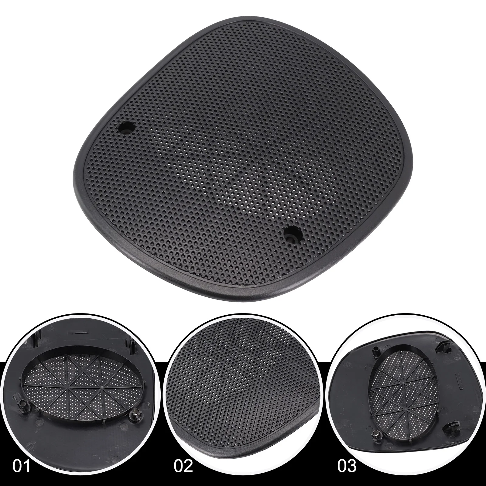 1pc Car Front LH Speaker Grille Cover Plastic #15046441 For Chevy For Blazer For Bravada For Sonoma For S10 1998-2005