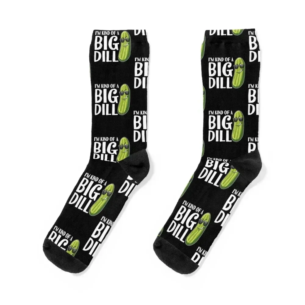 

Cool Pickle Playing Pickleball Socks FASHION kids hiphop Male Socks Women's