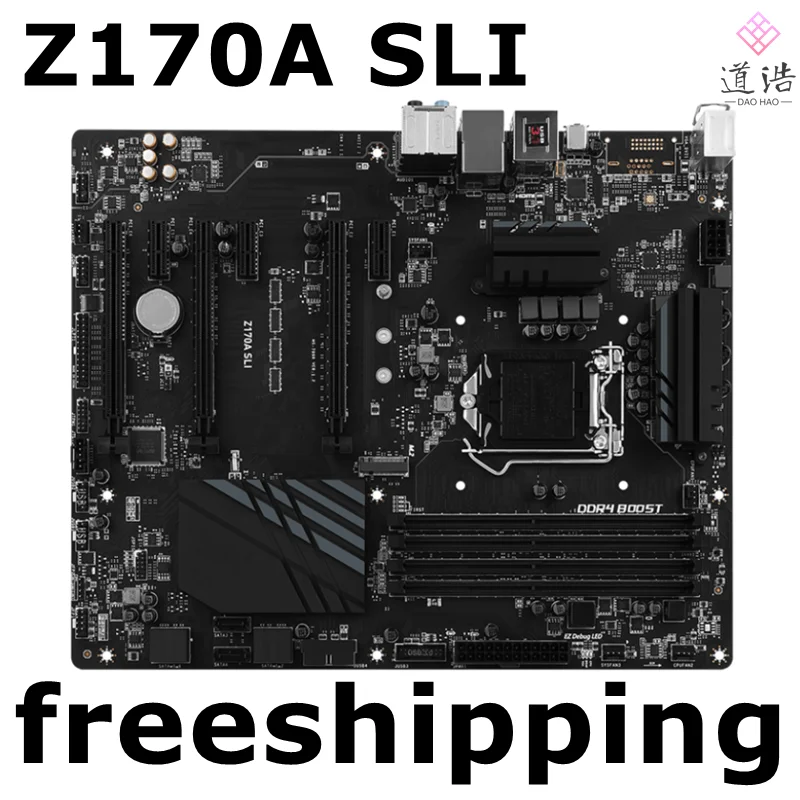 

Материнская плата для Z170A SLI 64 Гб LGA 1151 DDR4 ATX Z170 100% протестированная Полная работа