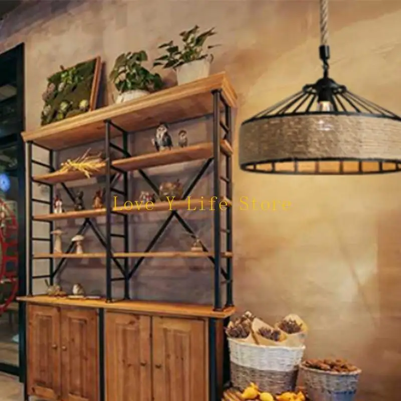 

L74C Industrial Retro Pendant Light Shades for Restaurant Coffee Chandelier