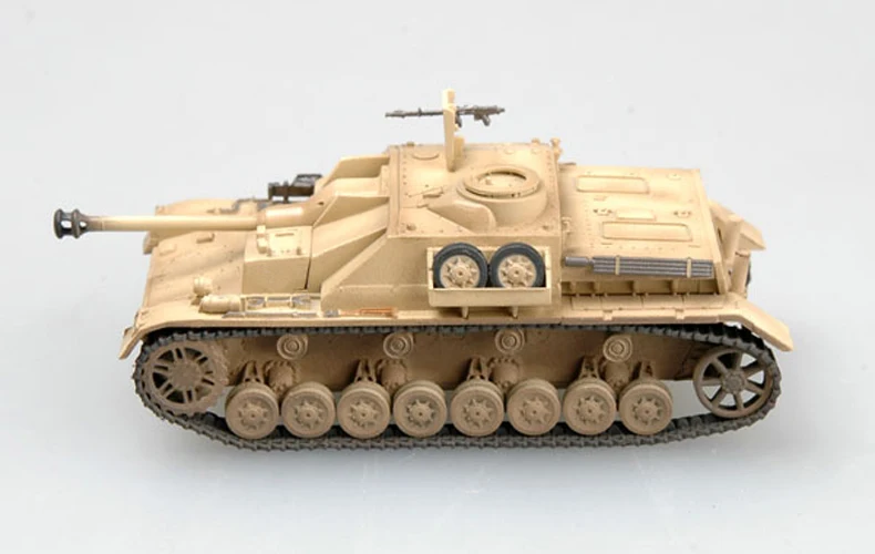 Trumpeter EASY MODEL พลาสติกทหารสําเร็จรูปรุ่น 1/72IV Assault Gun East Line 1944 36131