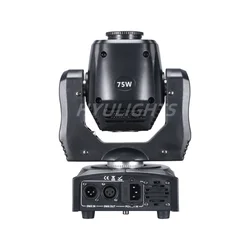 Mini Led Dmx Gobo 75w ruchoma głowica światło punktowe dla klubu Dj oświetlenie sceniczne impreza Disco wesele