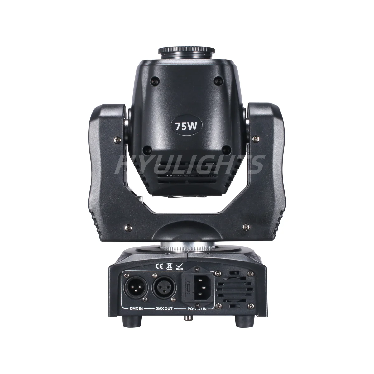 Imagem -02 - Mini Led Moving Head Light Color Wheel Beam Wash Super Bright dj Spot Efeitos de Palco Gobo 75w