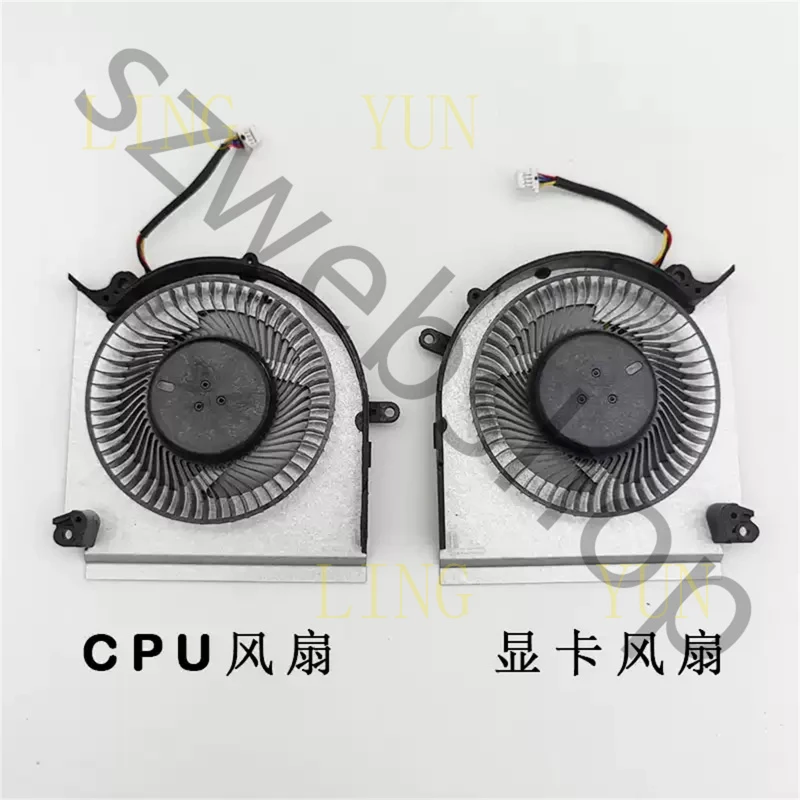 

Z New for MSI Raider GE68HX 13VF Vector GP68HX 16 MS-15M1 MS-15M2 CPU GPU Cooling Fan