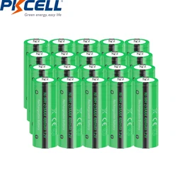 20pcs 2/3AAA Rechargeable Battery 1.2V 400mah NI-MH Rechargeable Batteries for Outdoor Patio Solar Light Button Top
