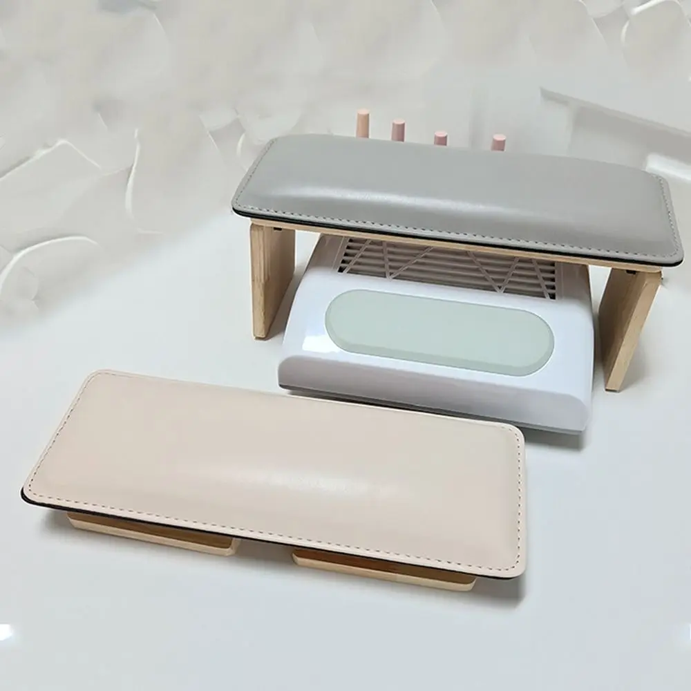 

Складная подушка для подлокотников для ногтей, компактная подушка для поддержки рук, маникюрная подушка для рук, деревянная основа, наклонная конструкция, подушка для рук для дизайна ногтей