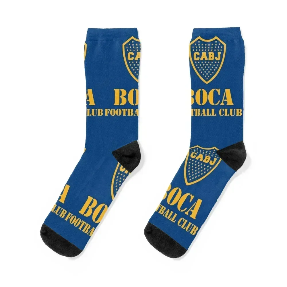 

BOCA JUNIORS C.A. Socks hip hop cute kawaii New year's Socks Man Women's