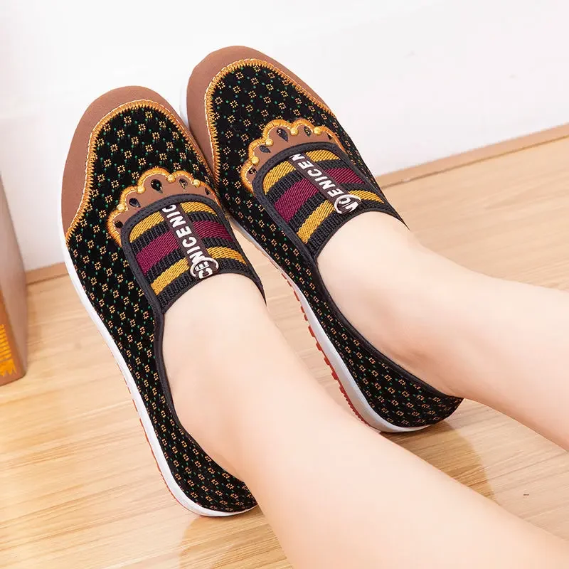 Fashion Spring and Autumn Woman High Quality Sports Shoes Women\'s Soft Bottom Non-slip Shoes Flat Casual Flats Shoes 2023