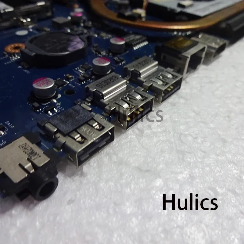 Hulics Used RD7JC Motherboard FOR Dell 15R 3521 5521 Laptop Motherboard CN-0RD7JC 0RD7JC RD7JC VAW00 LA-9104P I7-3537U CPU