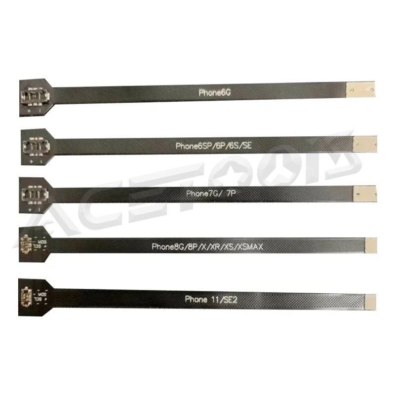 تمديد البطارية الكابلات المرنة لفون ، صيانة الاستبدال ، اي فون X إلى 14 ، 15Pro ماكس ، 6 ، 7 ، 8 Plus #2