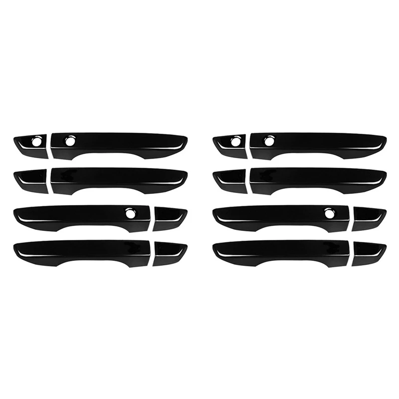 

8X Car Smart Door Handle Cover Sticker Frame For Honda Civic 10Th 2016-2021 FC1 FK7 FK8 Accessories